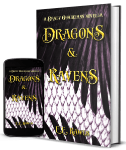 Dragons and Ravens, Draev Guardians, Strayborn books, author E.E. Rawls, new fantasy books, fantasy novellas, fairy tale novellas, fairy tale retellings, dragon books, raven books, fantasy vampire books, fantasy gothic books, middle grade gothic books, kids gothic books, kids fantasy adventure books,